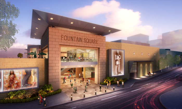 Baku Beyaz Şehir Fountain Square Alışveriş Merkezi
